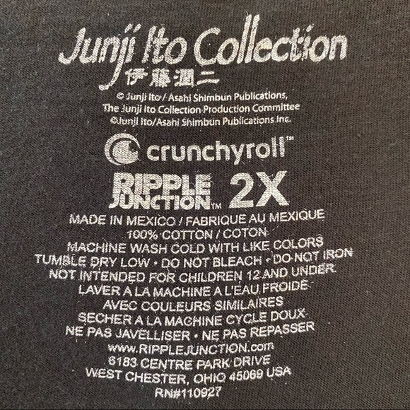 Junji Ito TOMIE PART 2 Shirt - Picture 4 of 4